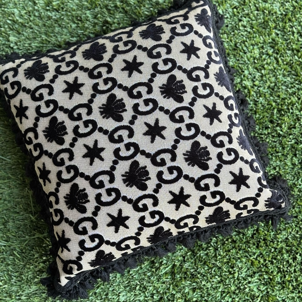 Gucci accent pillow (Authentic)